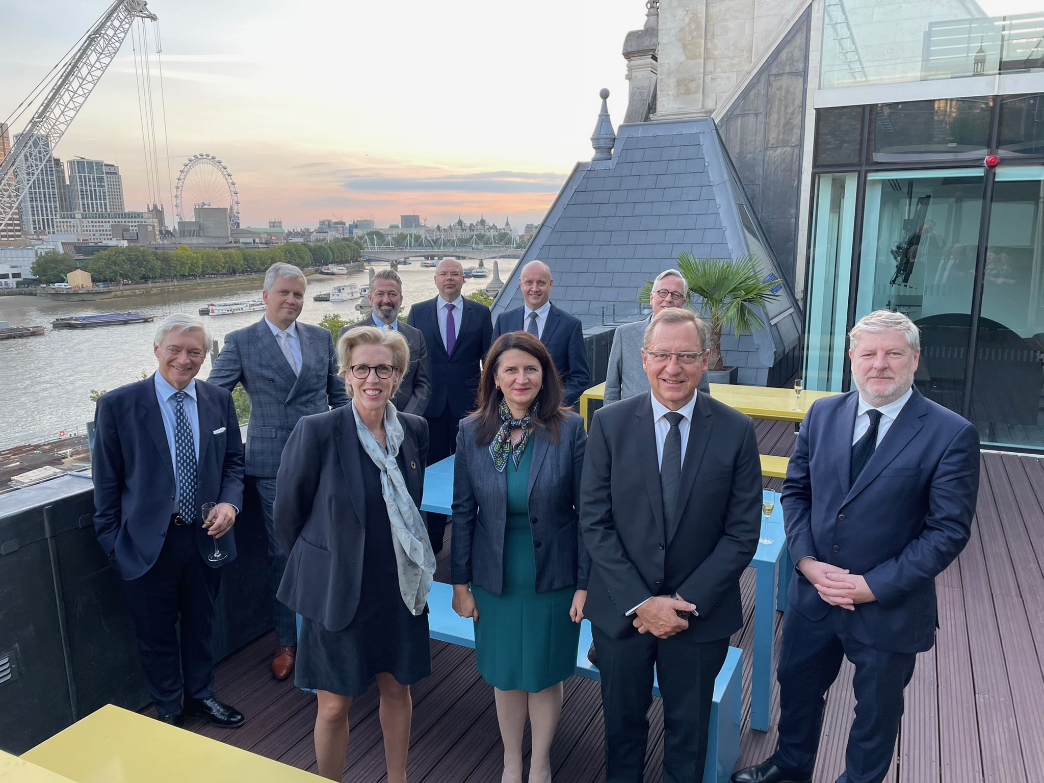 With London-based ambassadors from Nordic and Baltic states.