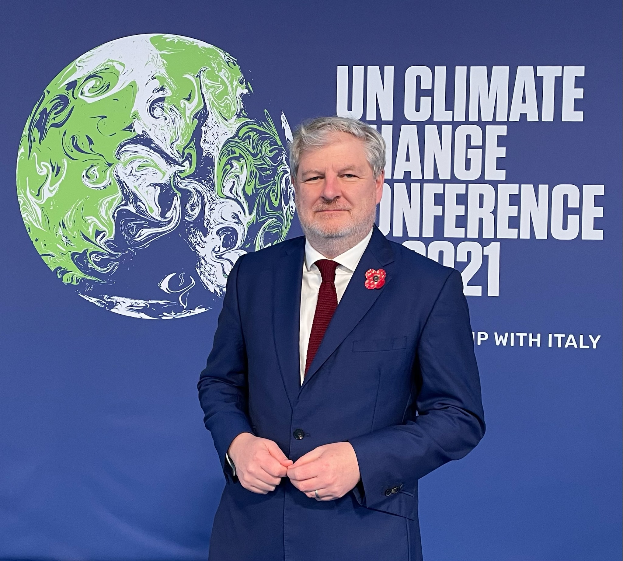 Attending COP 26, Glasgow.