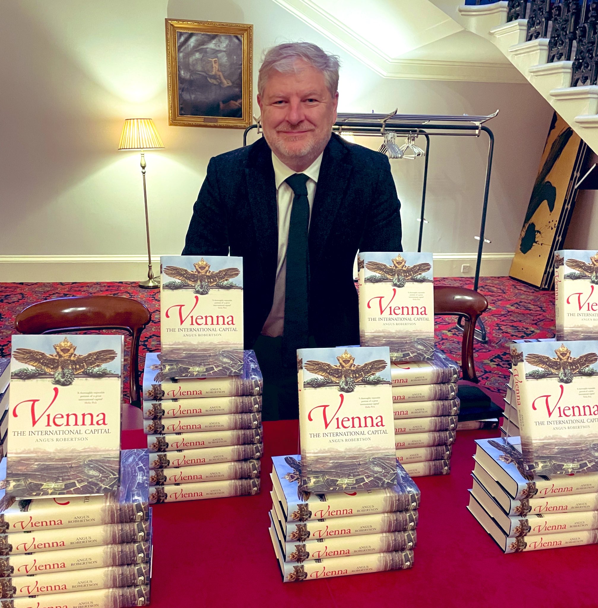 Vienna book launch, Edinburgh University.
