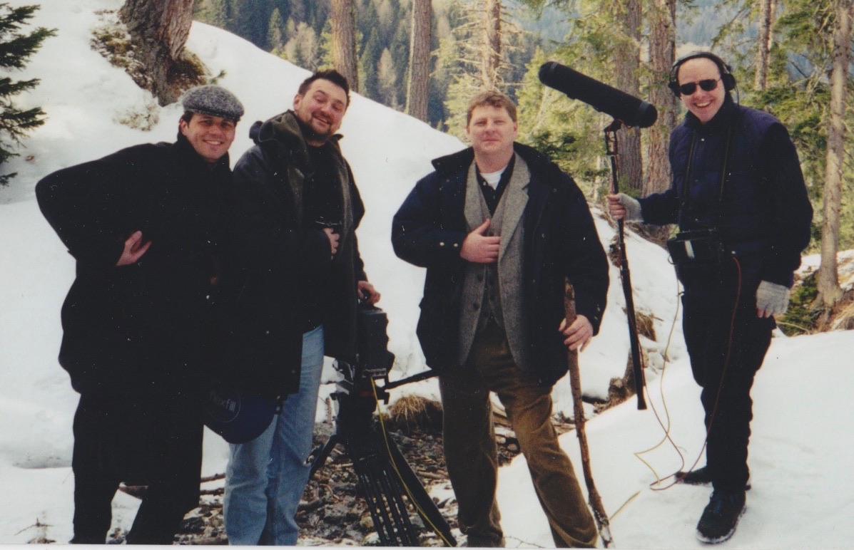 Filming in Austria for BBC's Correspondent.